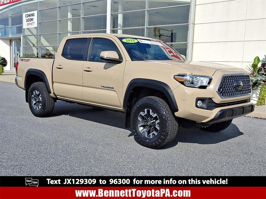 used 2018 Toyota Tacoma car, priced at $29,716