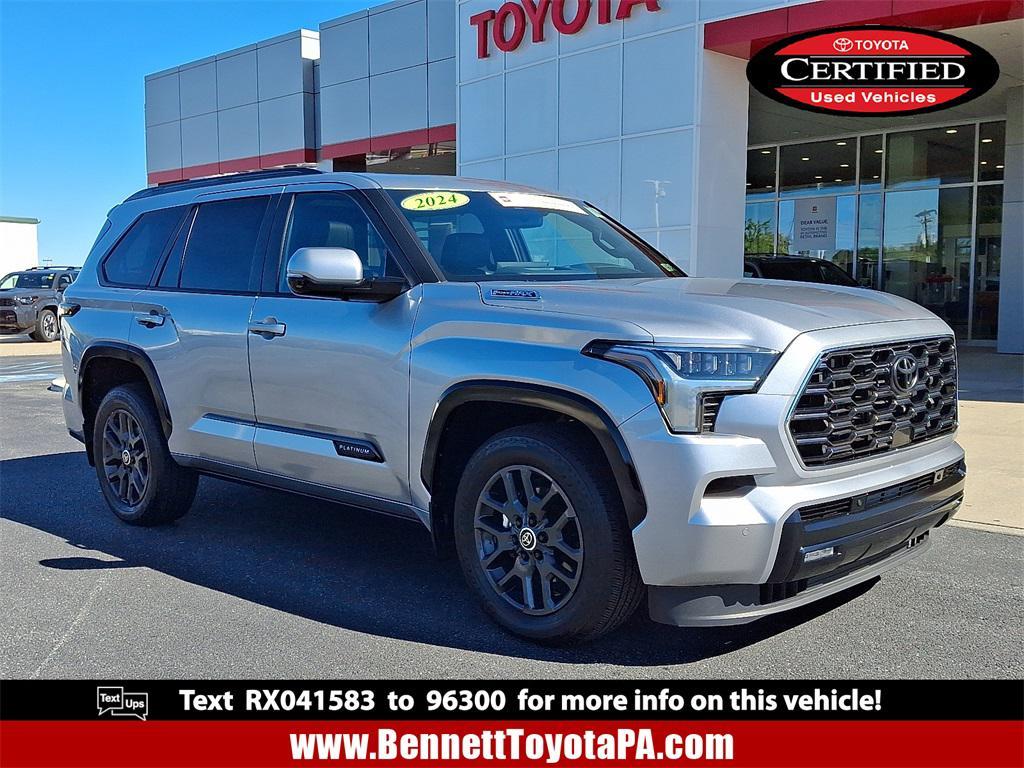 used 2024 Toyota Sequoia car, priced at $73,518