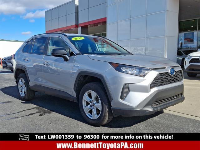 used 2020 Toyota RAV4 Hybrid car, priced at $26,393