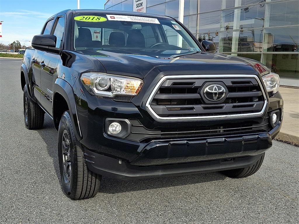used 2018 Toyota Tacoma car, priced at $26,923