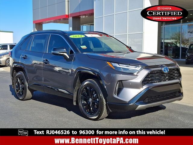 used 2024 Toyota RAV4 Hybrid car, priced at $41,897