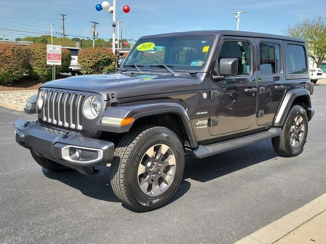 used 2018 Jeep Wrangler Unlimited car, priced at $25,793