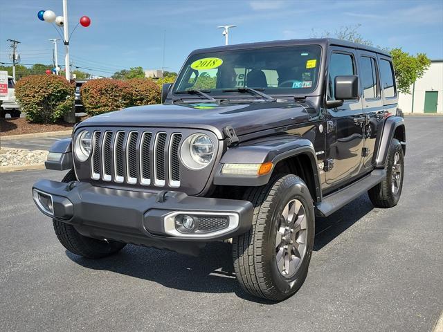 used 2018 Jeep Wrangler Unlimited car, priced at $25,793