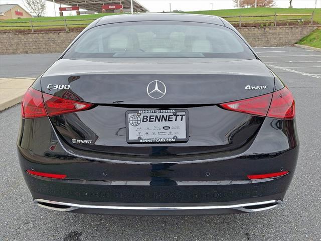 used 2024 Mercedes-Benz C-Class car, priced at $45,450