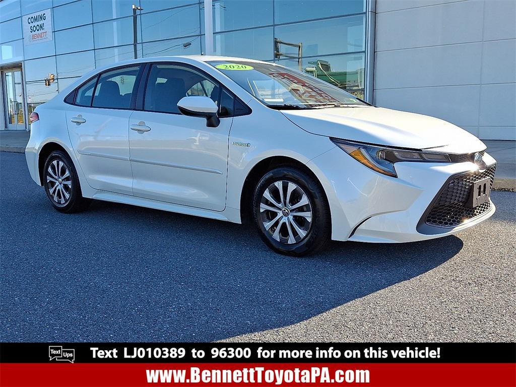 used 2020 Toyota Corolla Hybrid car, priced at $20,927