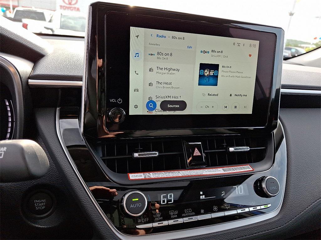 new 2025 Toyota Corolla Cross car, priced at $33,483