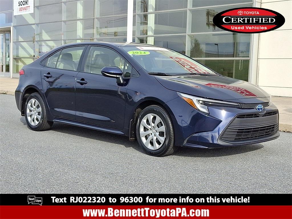 used 2024 Toyota Corolla Hybrid car, priced at $21,141