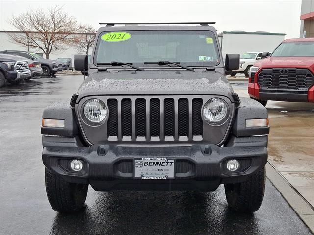 used 2021 Jeep Wrangler car, priced at $27,761