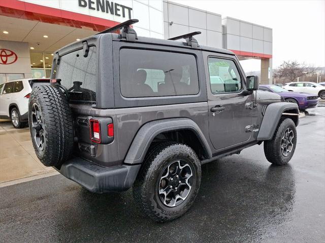 used 2021 Jeep Wrangler car, priced at $27,761