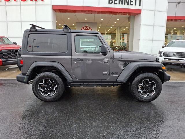 used 2021 Jeep Wrangler car, priced at $27,761