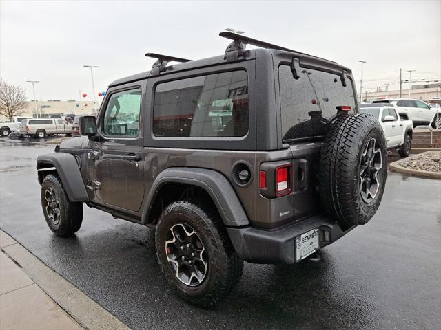 used 2021 Jeep Wrangler car, priced at $27,761