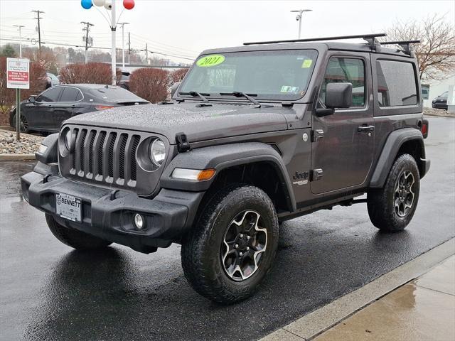 used 2021 Jeep Wrangler car, priced at $27,761