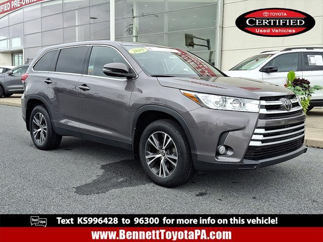 used 2019 Toyota Highlander car, priced at $27,169
