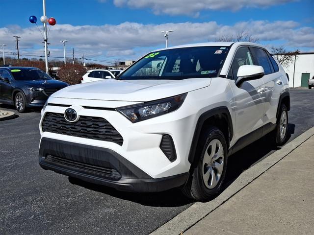 used 2022 Toyota RAV4 car, priced at $25,842