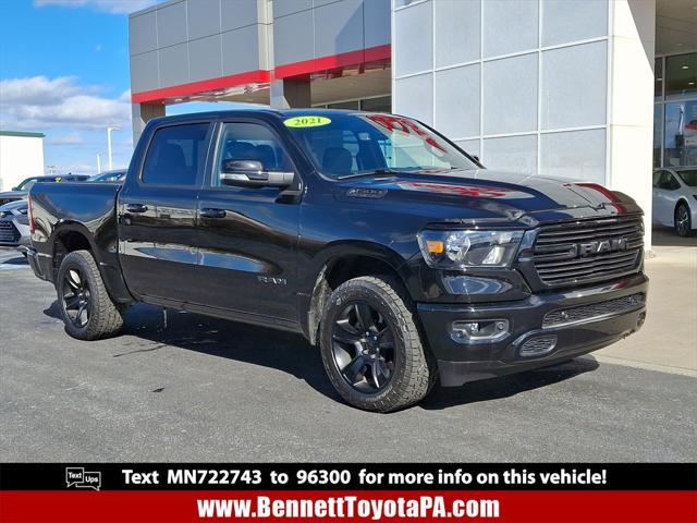 used 2021 Ram 1500 car, priced at $31,074