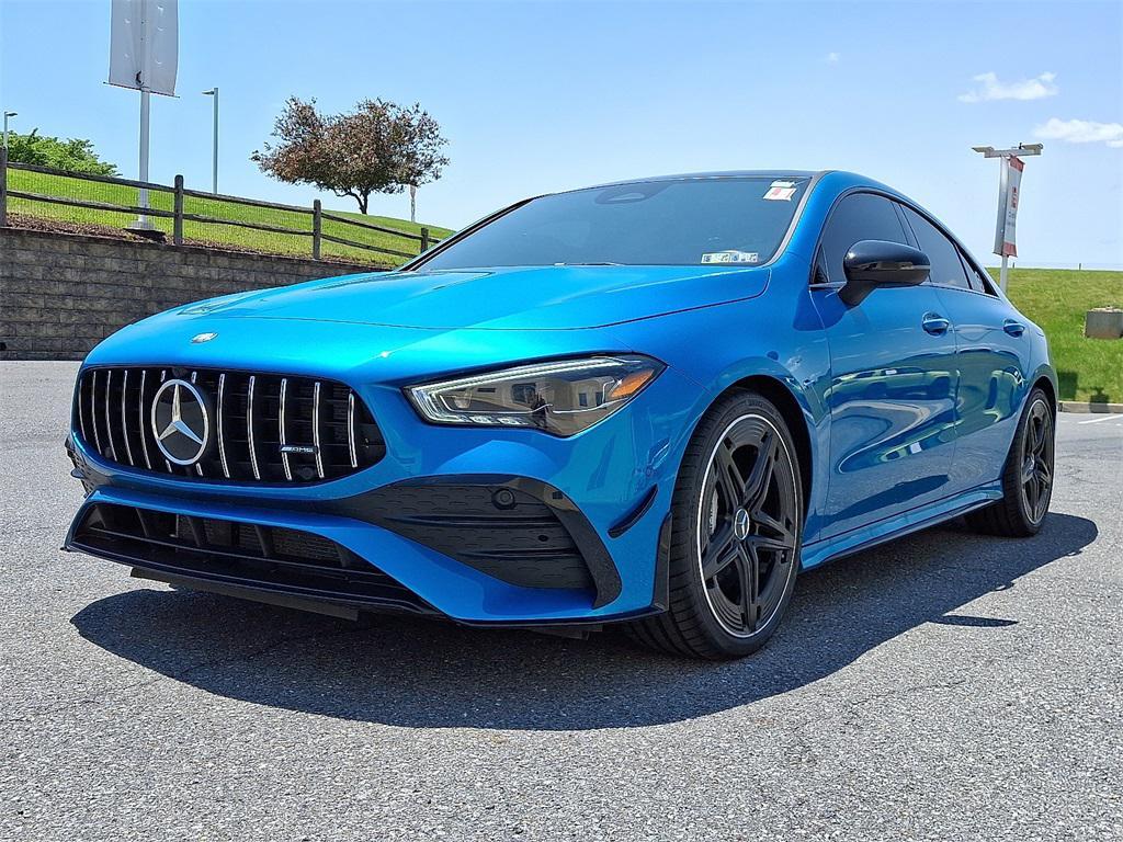 used 2025 Mercedes-Benz AMG CLA 35 car, priced at $50,000