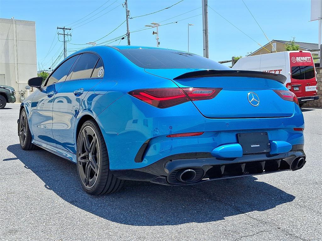 used 2025 Mercedes-Benz AMG CLA 35 car, priced at $50,000
