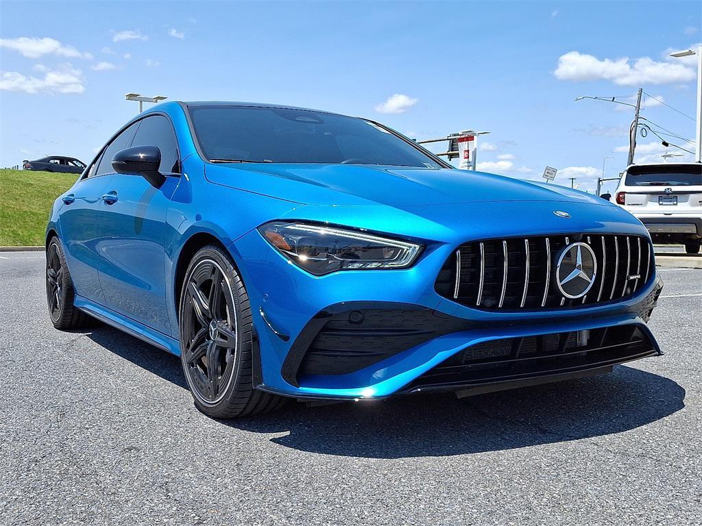used 2025 Mercedes-Benz AMG CLA 35 car, priced at $50,000