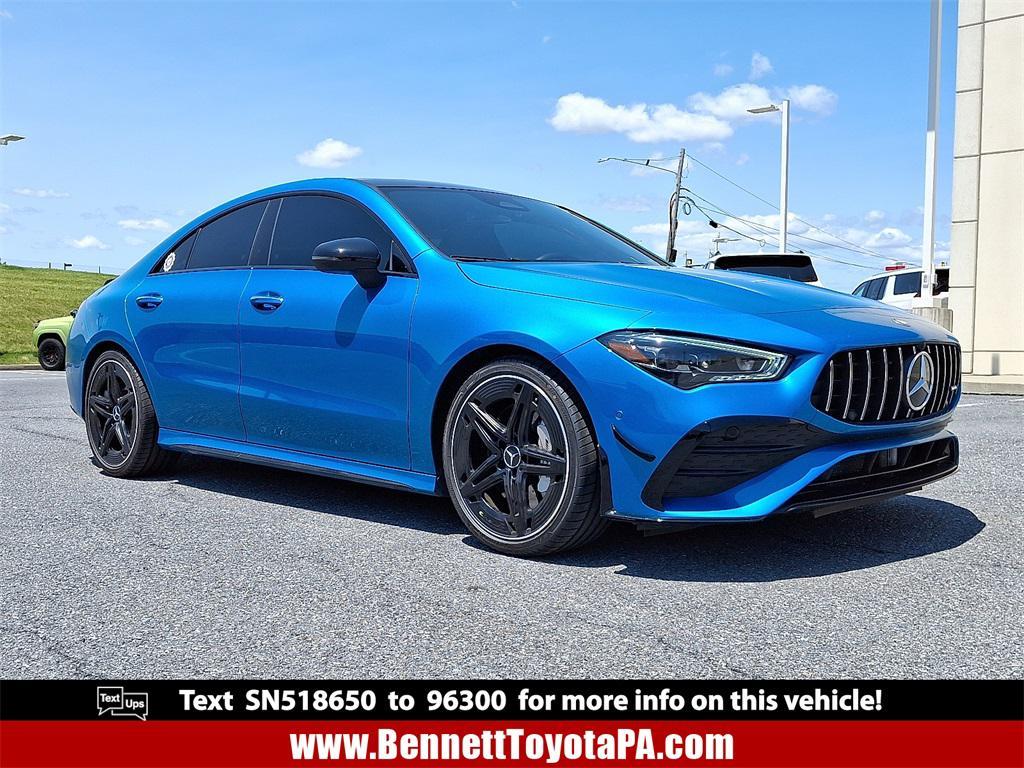 used 2025 Mercedes-Benz AMG CLA 35 car, priced at $50,000