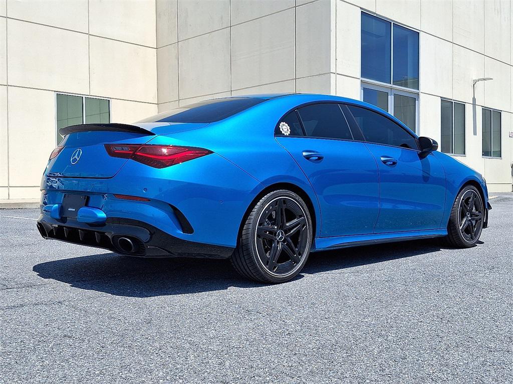 used 2025 Mercedes-Benz AMG CLA 35 car, priced at $50,000