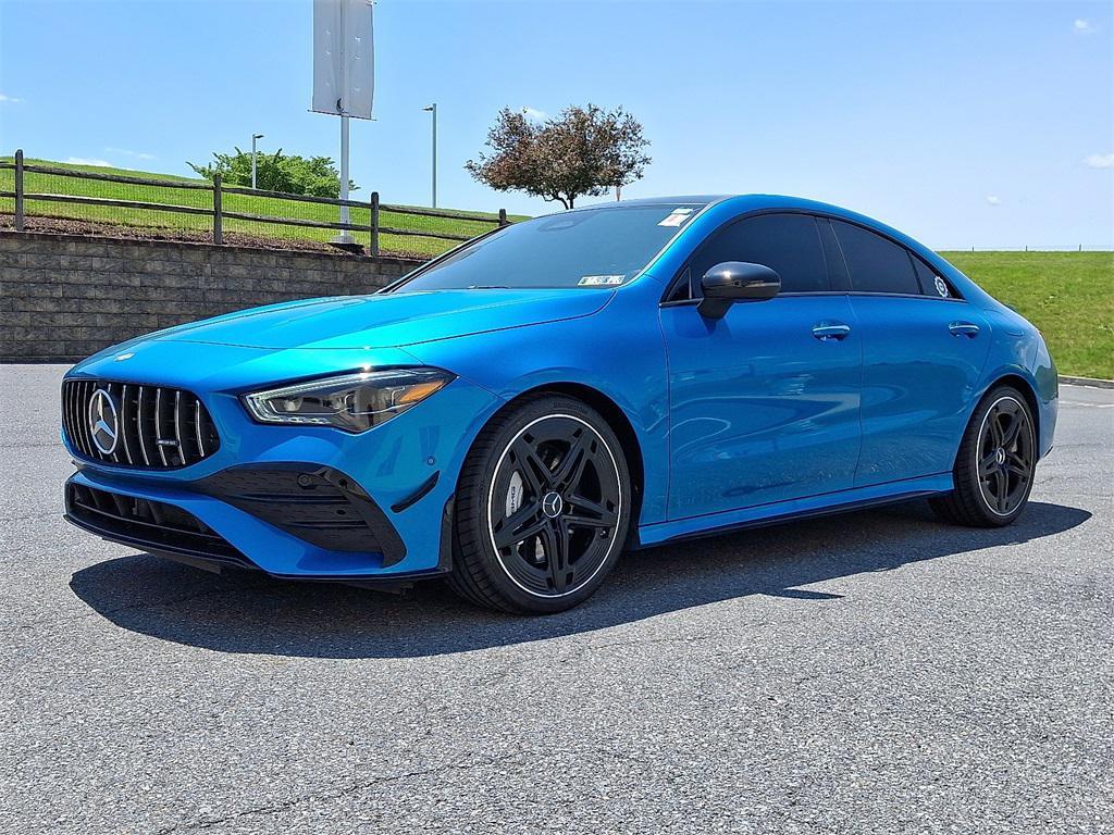 used 2025 Mercedes-Benz AMG CLA 35 car, priced at $50,000