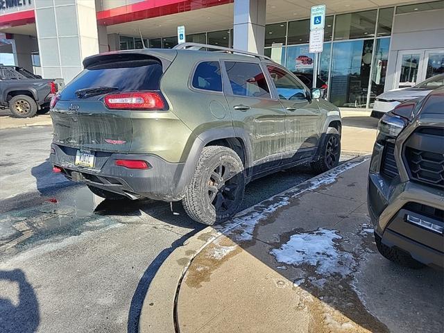 used 2018 Jeep Cherokee car, priced at $19,906