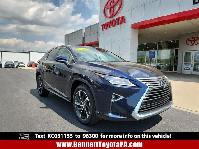 used 2019 Lexus RX 450h car, priced at $38,301