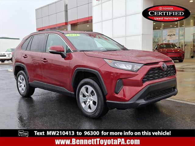 used 2021 Toyota RAV4 car, priced at $28,772