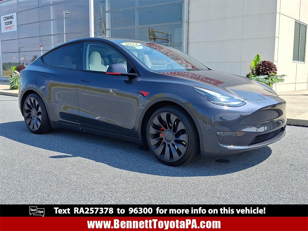 used 2024 Tesla Model Y car, priced at $37,416