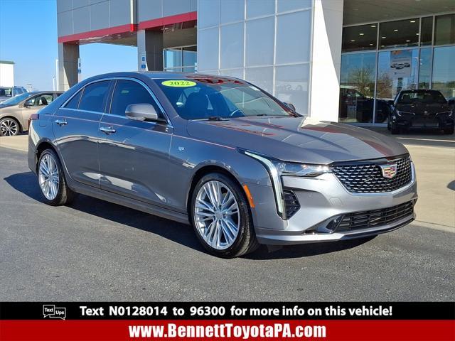 used 2022 Cadillac CT4 car, priced at $32,995