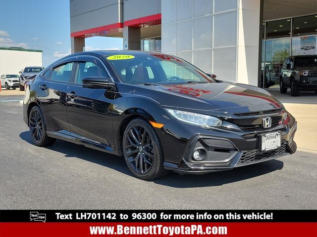 used 2020 Honda Civic Si car, priced at $21,994