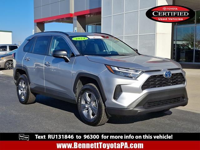 used 2024 Toyota RAV4 Hybrid car, priced at $33,970