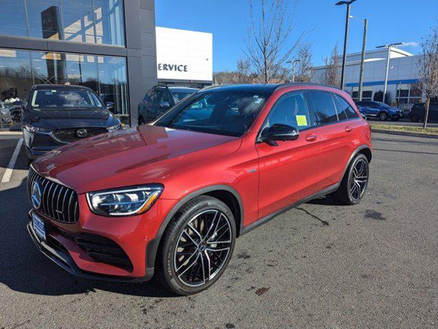 used 2021 Mercedes-Benz AMG GLC 43 car, priced at $41,991