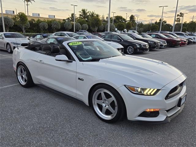 used 2017 Ford Mustang car, priced at $29,300