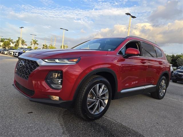 used 2019 Hyundai Santa Fe car, priced at $17,800