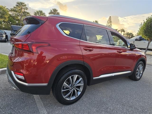 used 2019 Hyundai Santa Fe car, priced at $17,800