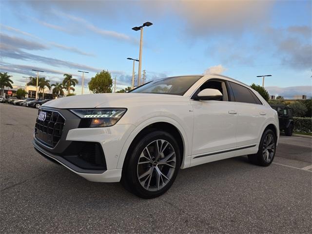 used 2023 Audi Q8 car, priced at $54,900