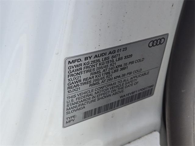 used 2023 Audi Q8 car, priced at $54,900