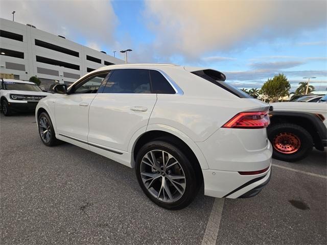 used 2023 Audi Q8 car, priced at $54,900