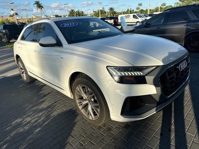 used 2023 Audi Q8 car, priced at $57,699