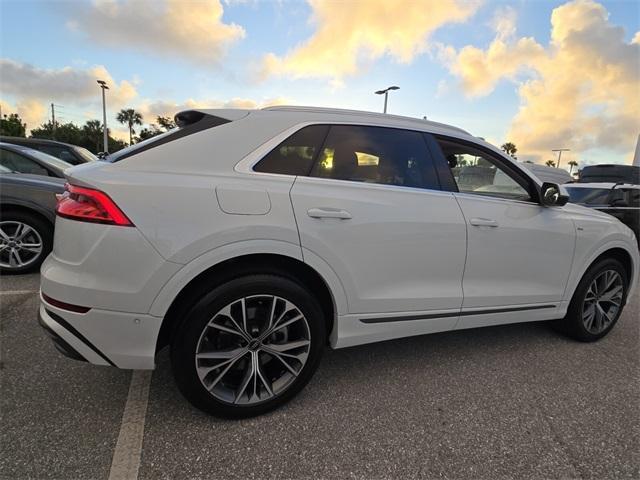 used 2023 Audi Q8 car, priced at $54,900