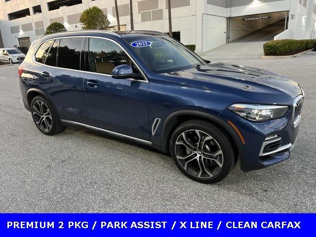 used 2021 BMW X5 car, priced at $35,900