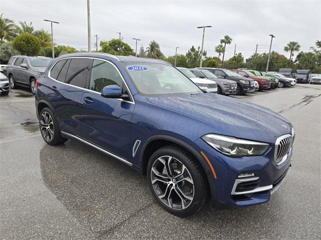 used 2021 BMW X5 car, priced at $32,900