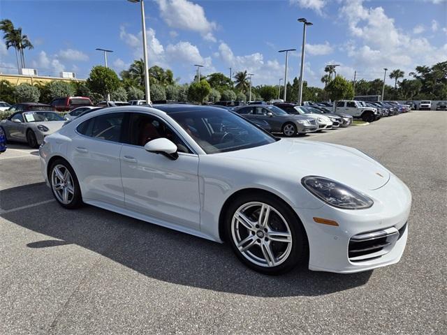 used 2022 Porsche Panamera car, priced at $75,299