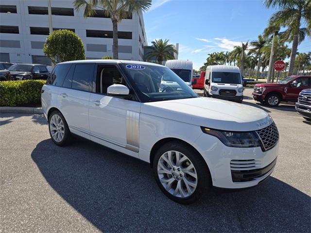 used 2021 Land Rover Range Rover car, priced at $52,300