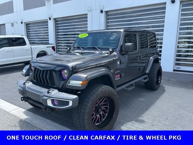 used 2019 Jeep Wrangler Unlimited car, priced at $28,900