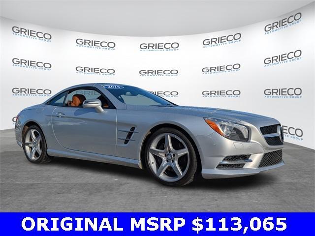 used 2016 Mercedes-Benz SL-Class car, priced at $45,400