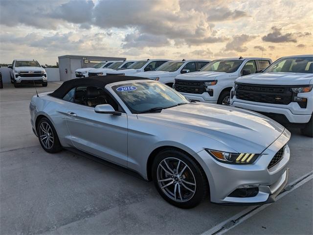 used 2016 Ford Mustang car, priced at $20,900