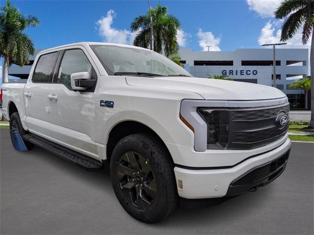 new 2025 Ford F-150 Lightning car, priced at $69,907