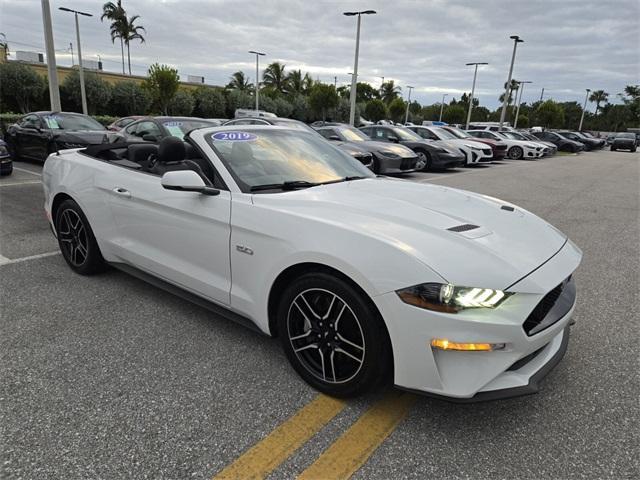 used 2019 Ford Mustang car, priced at $27,500